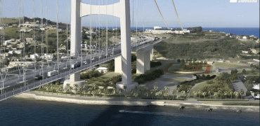 the Stretto di Mesina Bridge project