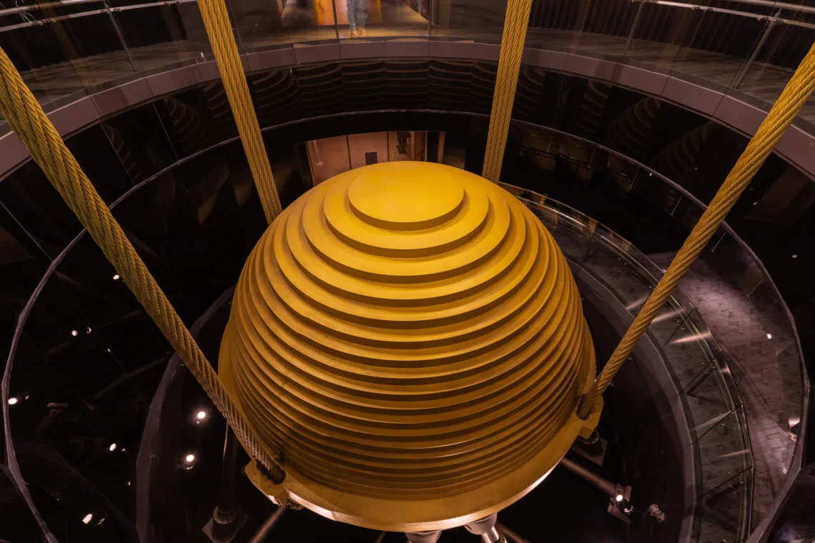 The steel orb that helps Taipei 101 survive earthquakes